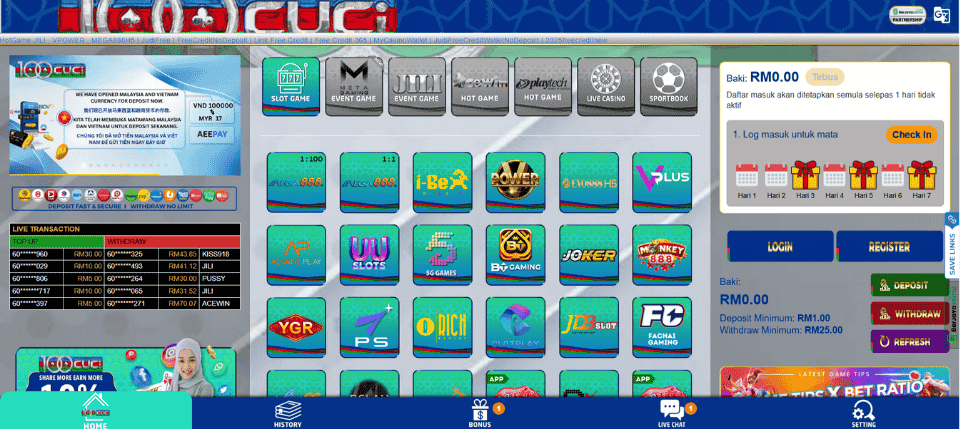 100Cuci Casino