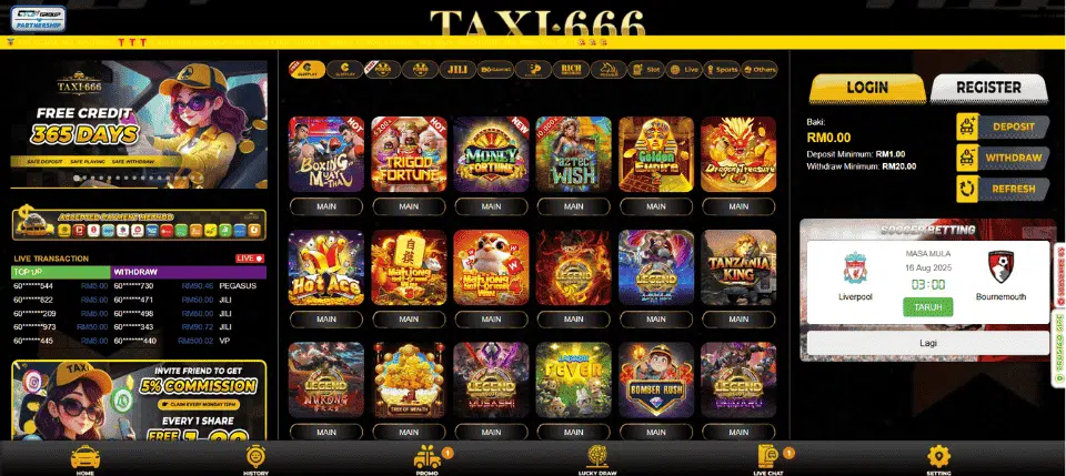 Taxi666 casino