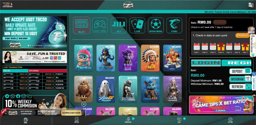 Waja88 casino